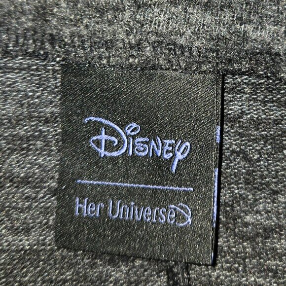 Torrid Her Universe Disney Maleficent 2 Grey Feather Drape Cardigan 0 Large 12 - Picture 8 of 11